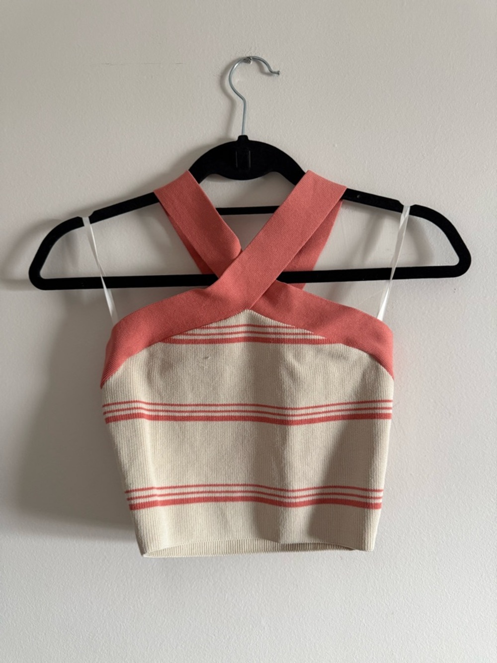 Babaton Criss Cross Sculp Knit top
